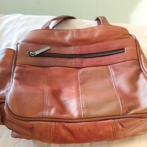 Women's vintage genuine Italian leather purse - Picture 1 of 10